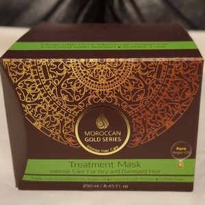 Moroccan Gold Series - dry/damaged hair mask